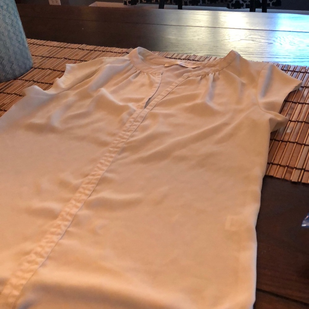 Cream Blouse